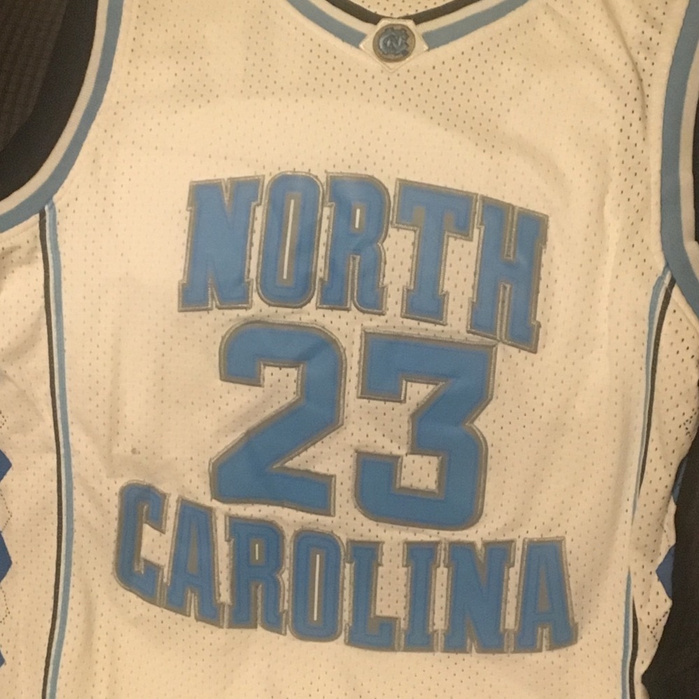 North Carolina college jersey